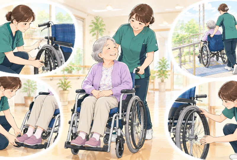 画像3067：介護士が知っておきたい車椅子操作の注意点とは？安全な移動介助の基本